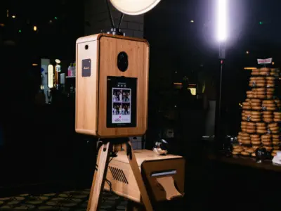 Photo of the Icon photo booth
